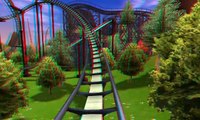 3D - Roller Coaster - 3D Anaglyph Red_Cyan Glasses Stereo