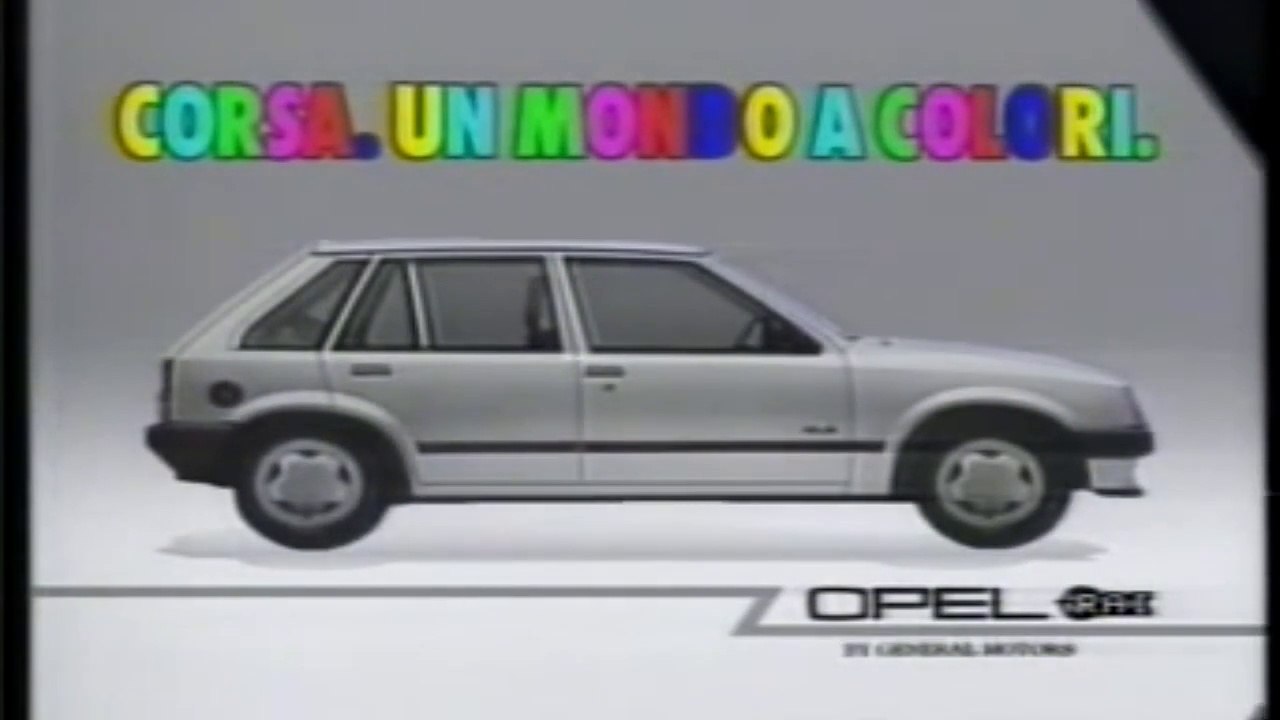 opel corsa spot (1985)