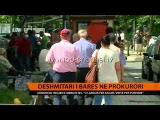 Dëshmitari i Bares në Prokurori - Top Channel Albania - News - Lajme