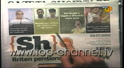 Wake Up, 23 Korrik 2015, Pjesa 1 - Top Channel Albania - Entertainment Show