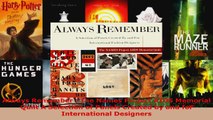 Read  Always Remember  The Names Project AIDS Memorial Quilt A Selection of Panels Created by Ebook Free