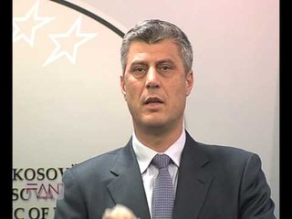 PERGATITI FAN TV KOSOVE THAÇI PERSHENDET ZGJEDHJET NE RAHOVEC LAJM