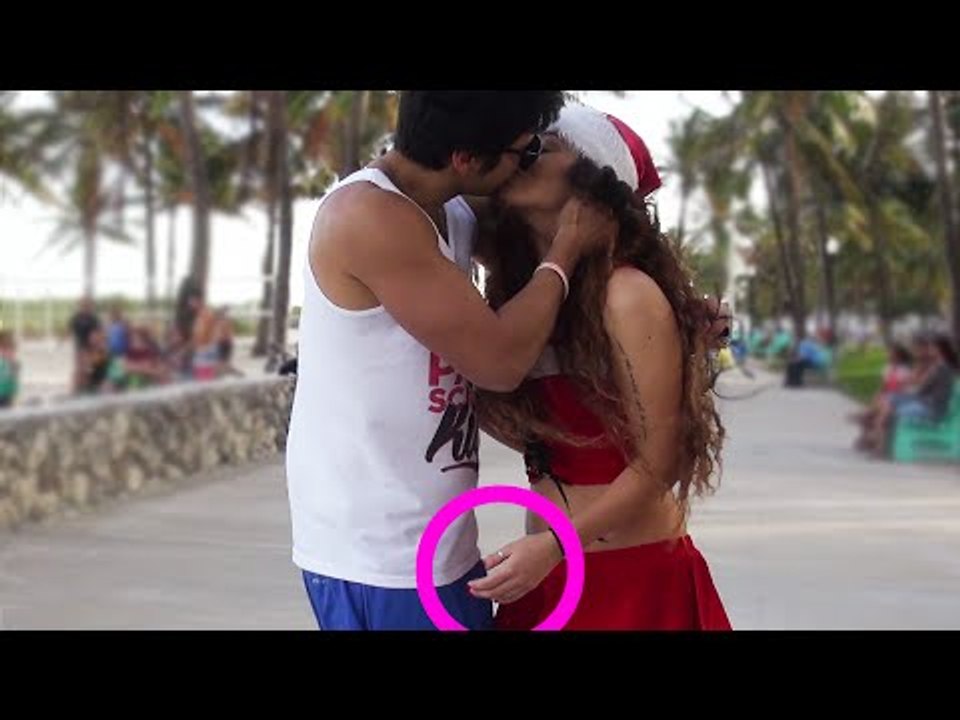 SEX PRANK (GONE WILD) !! - SOCIAL EXPERIMENT - GOLD DIGGER PRANK - FUNNY PRANKS 2015 - KISSING PRANK