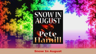 Download  Snow In August PDF Online