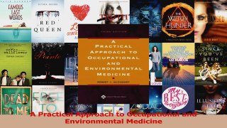 Download  A Practical Approach to Occupational and Environmental Medicine PDF Online