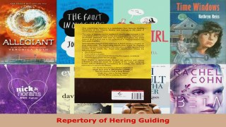 Read  Repertory of Hering Guiding Ebook Free