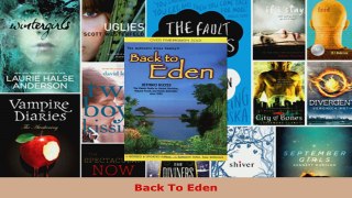 Read  Back To Eden EBooks Online