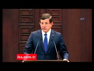 KRYEMINISTRI DAVUTOGLU PARALAJMERON PER TJETER QASJE PAS BOMBARDIMEVE LAJM