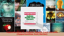 Read  Opportunities in Holistic Health Care Careers Opportunities InâSeries EBooks Online