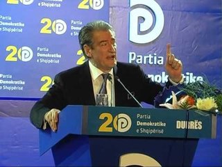 BERISHA NE DURRES ÇDO VOTE E ÇDO SHQIPTARI DO TE NUMEROHET ME KORREKTESI LAJM