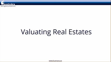Valuation Before Buying Real Estate