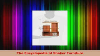 Download  The Encyclopedia of Shaker Furniture Ebook Free