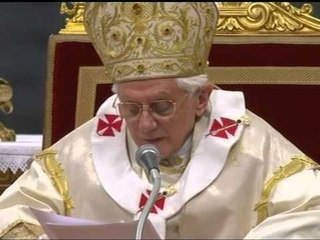PERPLASJET FETARE PAPA BENEDIKTI XVI APEL NE 2011 PER TOLERANCE FETARE LAJM