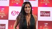 Controversial Babe Poonam Pandey Deep Cleavage Show At Indian Telly Awards 2015
