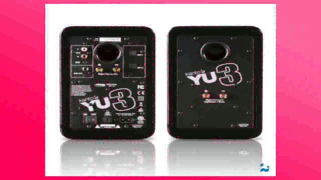 Best buy Bookshelf Speakers Kanto YU3GB Powered Bookshelf Speakers Gloss Black