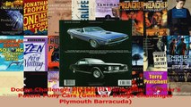 PDF Download  Dodge Challenger Plymouth Barracuda Chryslers Potent Pony Cars General Dodge Read Full Ebook