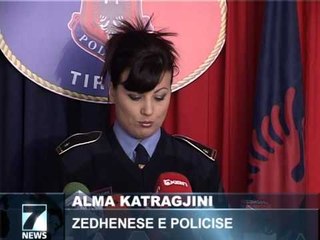 POLICIA E TIRANES ARRESTOHEN 4 PERSONA PER GRABITJE ME DHUNE DHE ARME LAJM