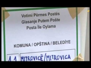 RIVOTOHET NE KOSOVE ZHVILLOHEN ZGJEDHJET NE PESE KOMUNA TE VENDIT LAJM