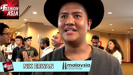 MALAYSIA Fashion Week 2015 | Interview With Nik Erwan | Fashion Asia