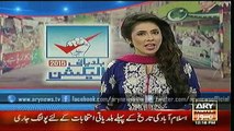 Exclusive video of Imran Khan casting his vote