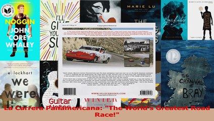 PDF Download  La Carrera Panamericana The Worlds Greatest Road Race PDF Online