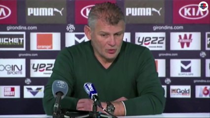 Bordeaux - SMCaen : Réaction de Patrice Garande