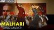 Malhari Song Launch | Bajirao Mastani | Ranveer Singh, Priyanka Chopra