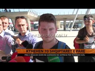 Kthehen me dëshirën e tyre 70 azilkërkues nga Gjermania - Top Channel Albania - News - Lajme