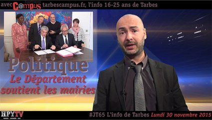 [JT65] L'info de Tarbes (30 novembre 2015)