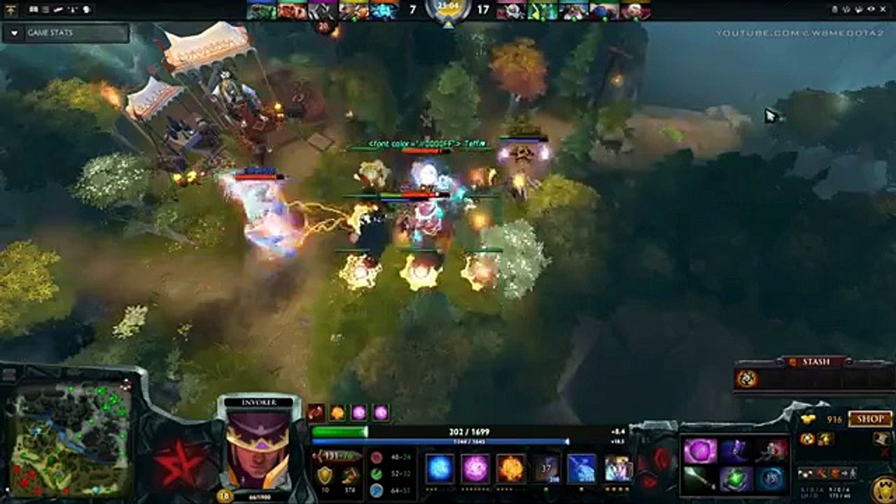Dota 2 _ SumaiL Invoker 6400  MMR _ Highlights Gameplay