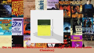 Read  De re publica Selections Cambridge Greek and Latin Classics Ebook Free