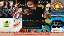 Read  Coined By God Words and Phrases That First Appear in English Translations of the Bible Ebook Free