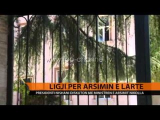Ligji për arsimin e lartë, Nishani pret Nikollën - Top Channel Albania - News - Lajme