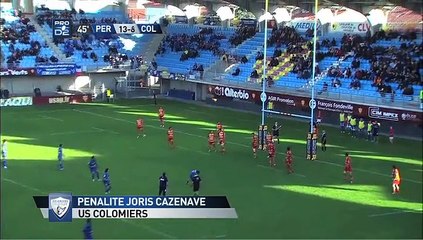 PRO D2 - Résumé Perpignan – Colomiers : 23-23 – J10 - Saison 2015/2016