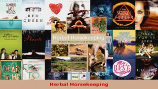 Read  Herbal Horsekeeping Ebook Free