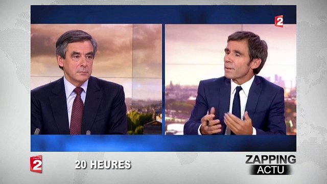 François Hollande et ses lunettes du futur - ZAPPING ACTU DU 18_09_2015