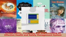 Download  OHSAS 18001 Designing and Implementing an Effective Health and Safety Management System PDF Online