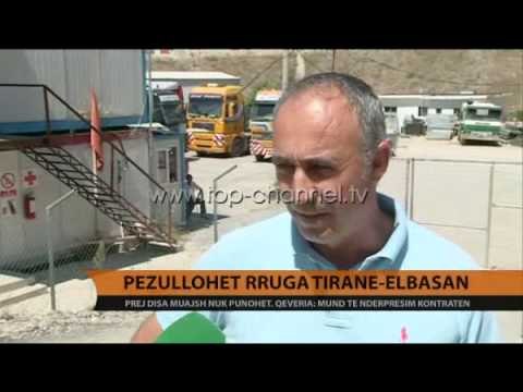 Pezullohet rruga Tiranë-Elbasan - Top Channel Albania - News - Lajme