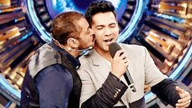 SHOCKING! Salman Khan Kisses Varun Dhawan In Bigg Boss 9