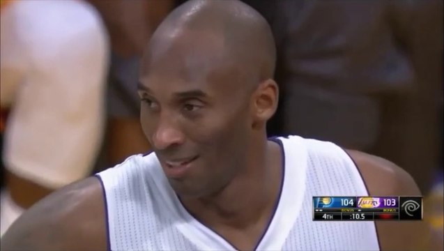 Kobe Bryant enchaîne un shoot clutch et un airball
