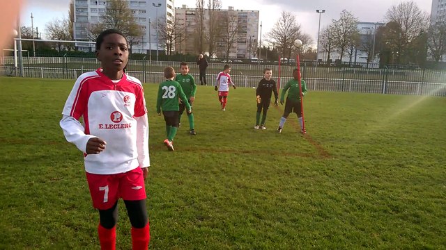 Plateau U09 AS Madrillet Château Blanc samedi 28 novembre 015 video 1