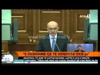 Mustafa: Do të votohet pro krijimit të Gjykatës Speciale - Top Channel Albania - News - Lajme