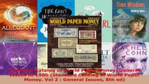 Read  Standard Catalog of World Paper Money General Issues to 1960 Standard Catalog of World EBooks Online