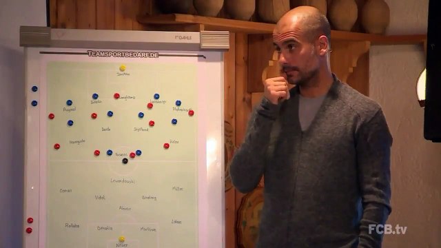 Pep speaking German