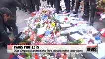 Over 100 arrested in Paris as climate change protests turn violent