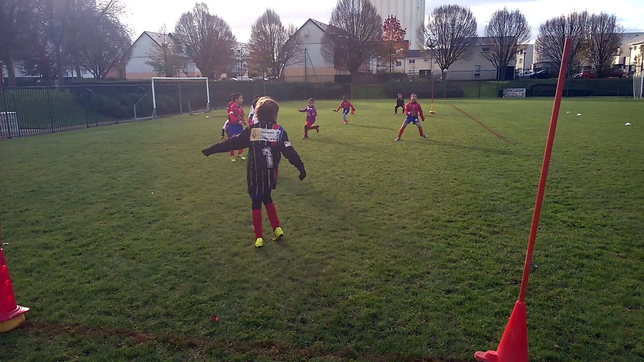 Plateau U09 AS Madrillet Château Blanc samedi 28 novembre 015 video 2