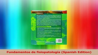 Fundamentos de fisiopatología Spanish Edition Download