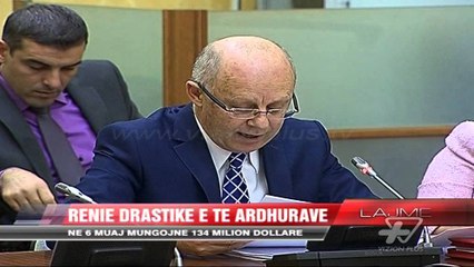 Rënie drastike e të ardhurave - News, Lajme - Vizion Plus
