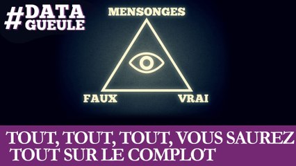 Tout, tout, tout, vous saurez tout sur le complot #DATAGUEULE 50