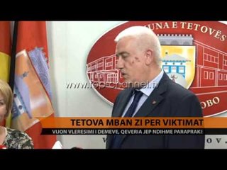 Tetova mban zi për viktimat e përmbytjeve - Top Channel Albania - News - Lajme